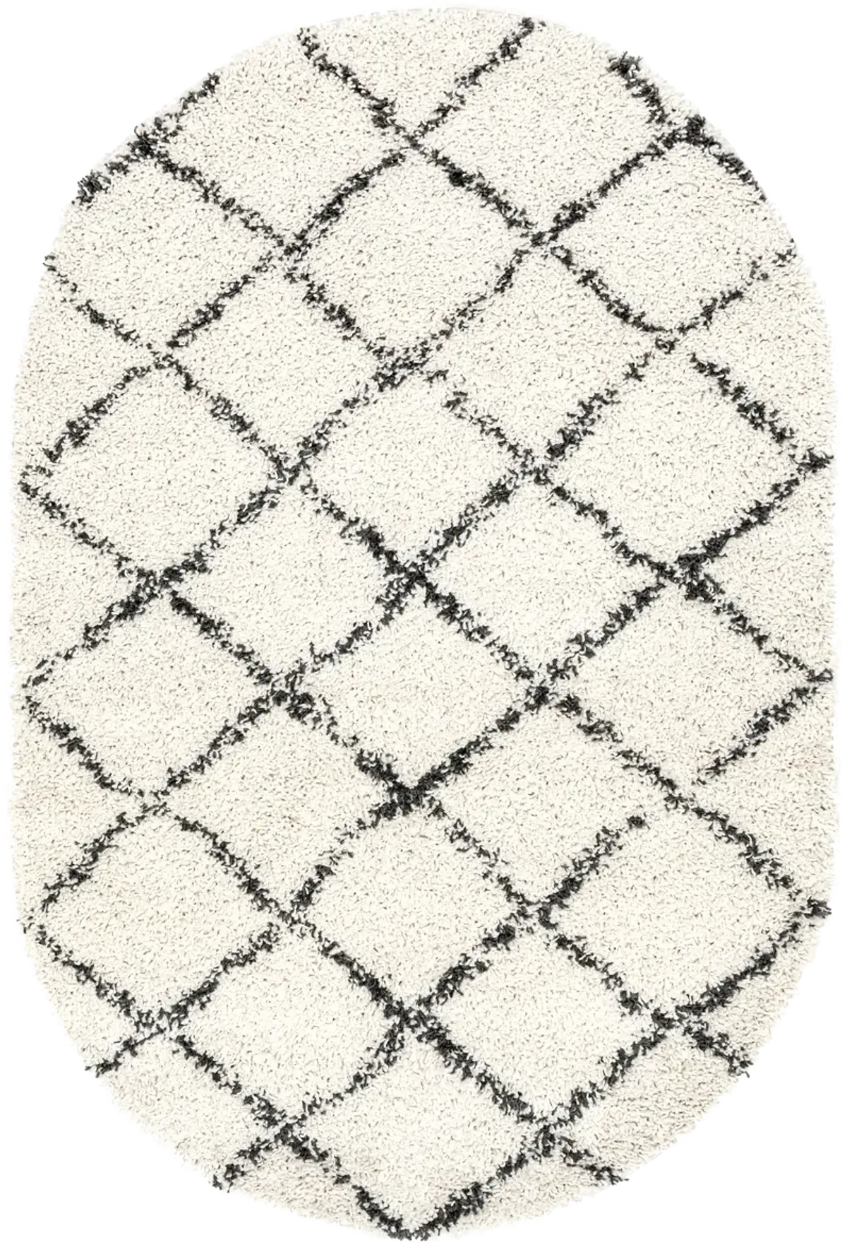 Jessie Moroccan Lattice Tassel Area Rug