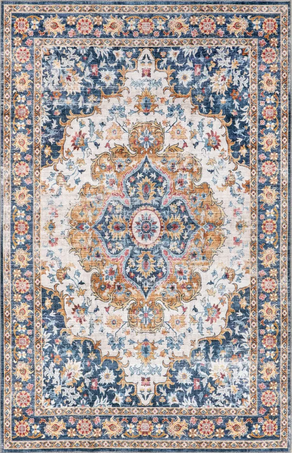 Dita Spill Proof Washable Rug