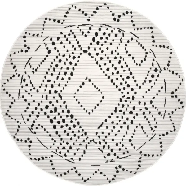 Dotted Diamond Trellis Rug