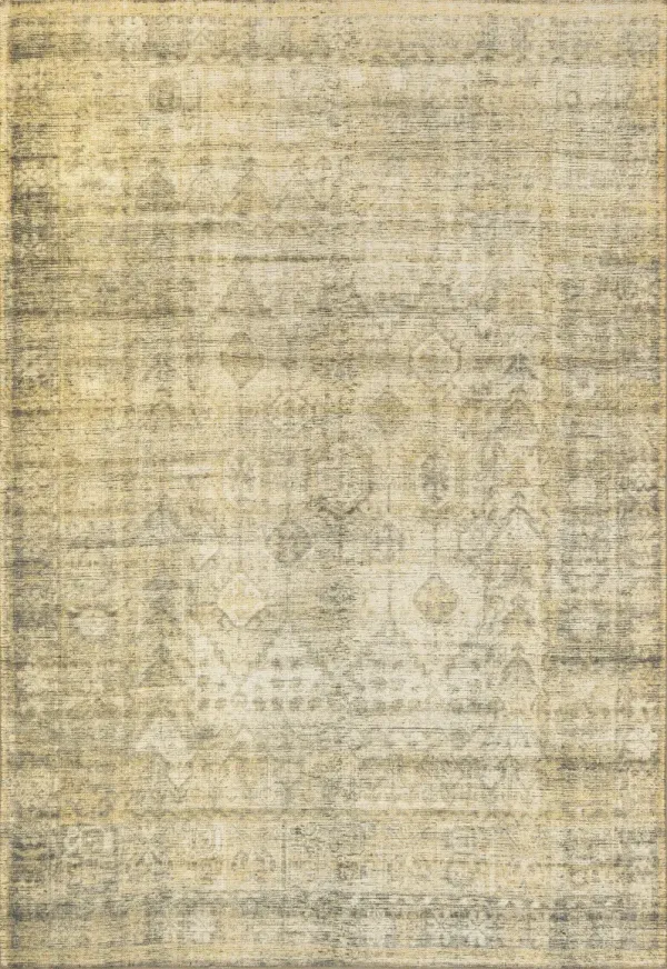 Washable Framed Trellis Rug