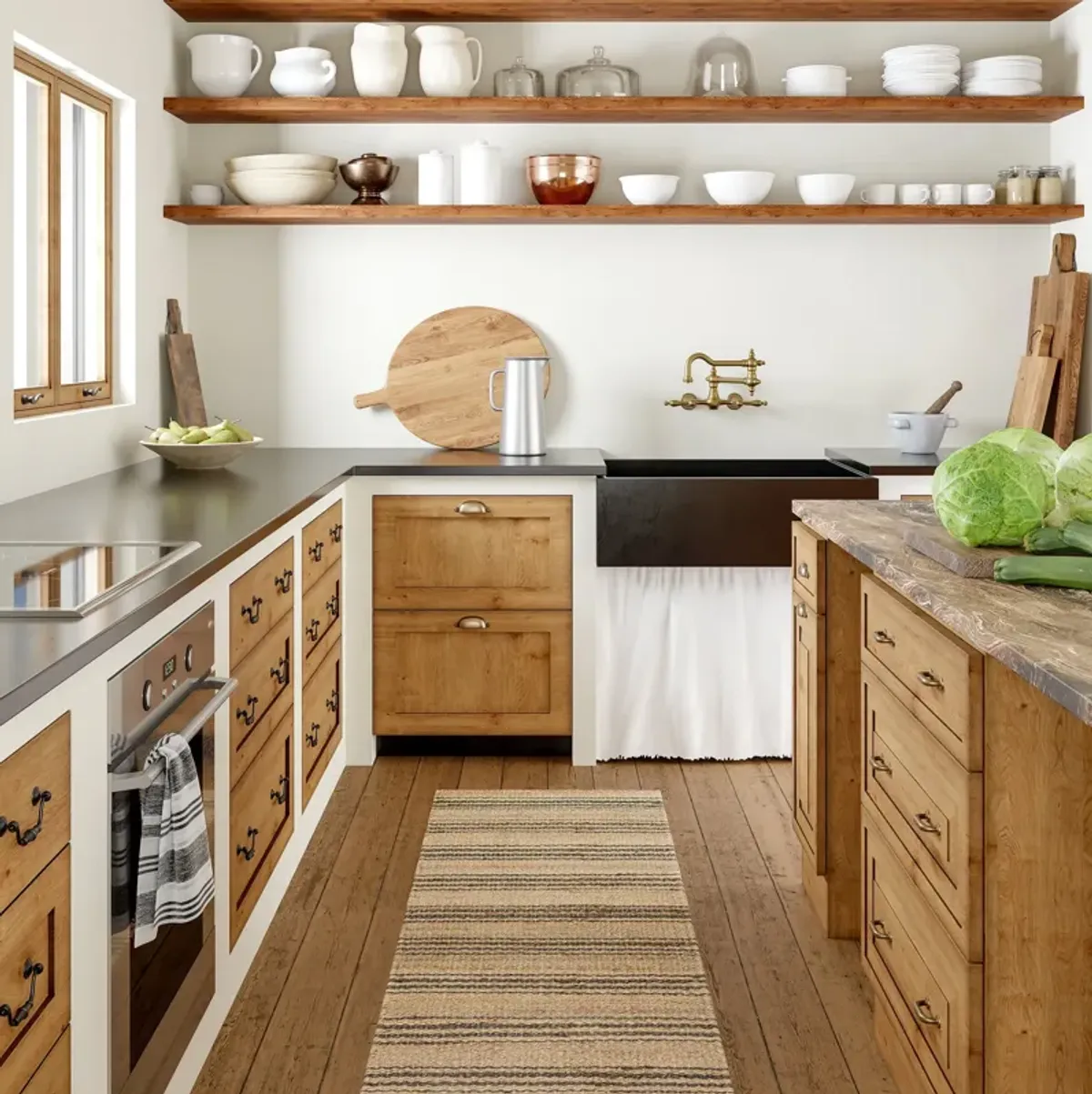 Sycamore Striped Jute Rug
