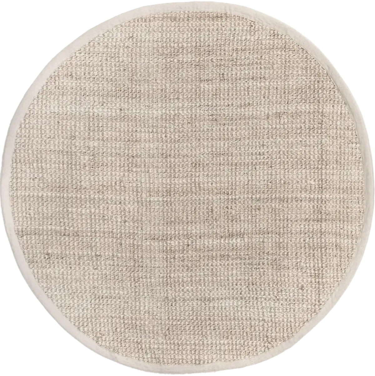 Handwoven Jute Ribbed Solid Rug