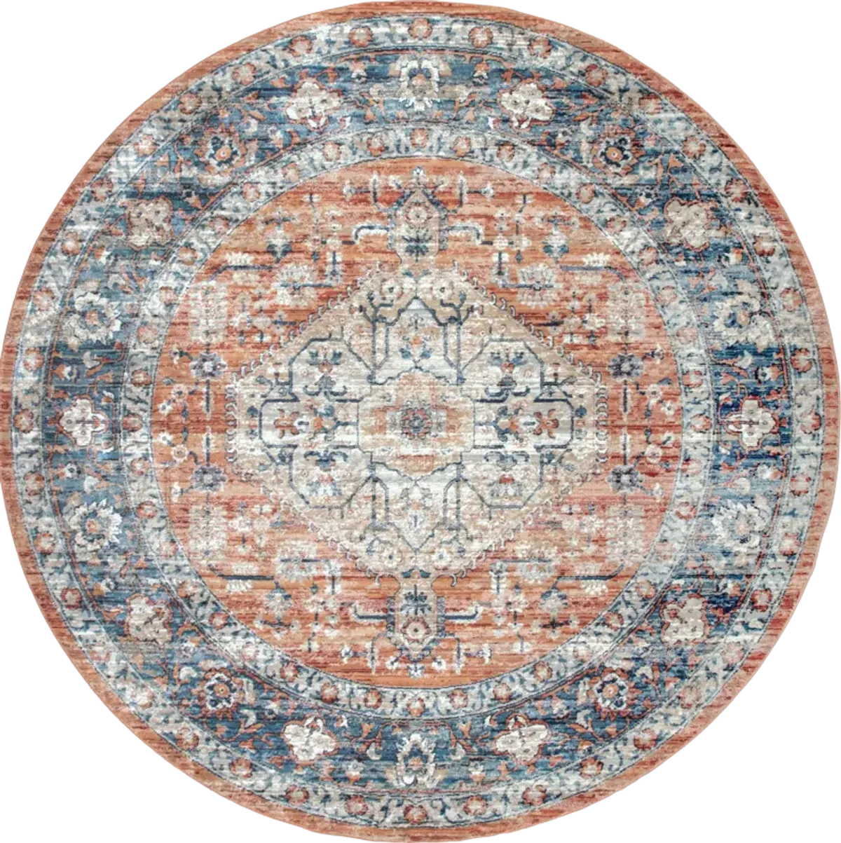 Plated Regal Medallion Rug