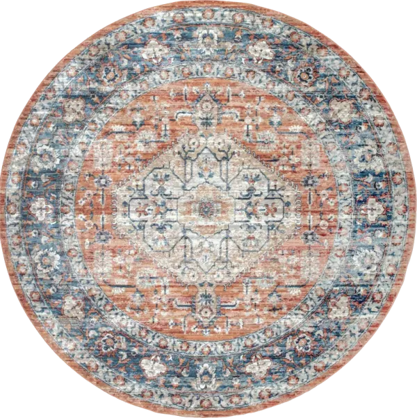 Plated Regal Medallion Rug