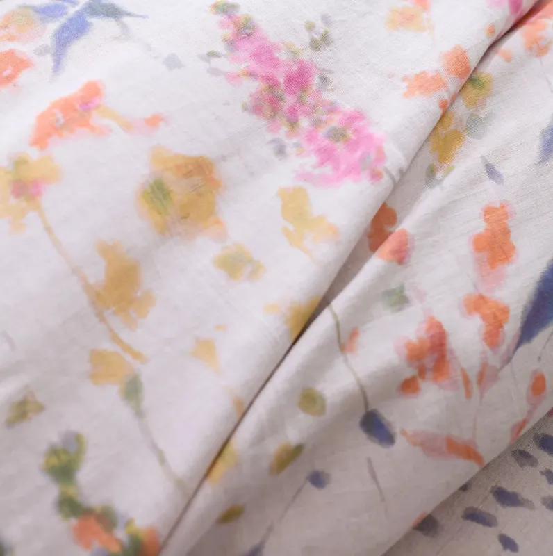 Pressed Flowers Duvet Cover