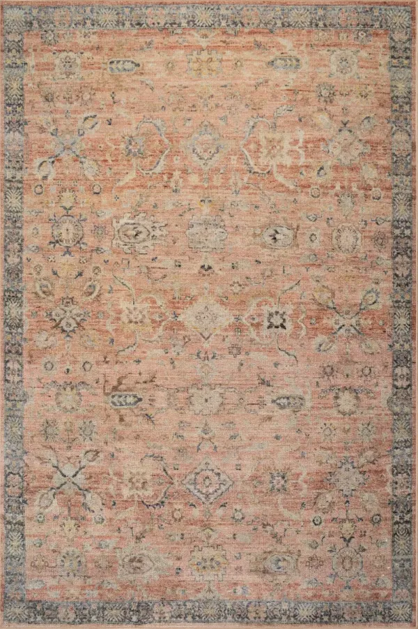 Mirelda Traditional Bordered Washable Rug