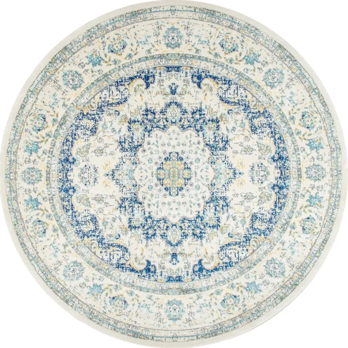 Distressed Persian Rug