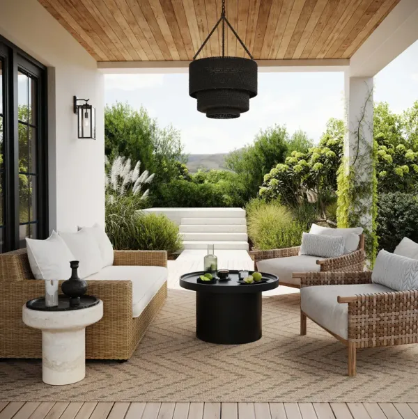 Sibylla Modern Chevron Indoor/Outdoor Rug