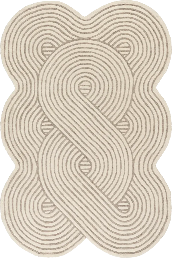 Indira Grooved Arc Rug