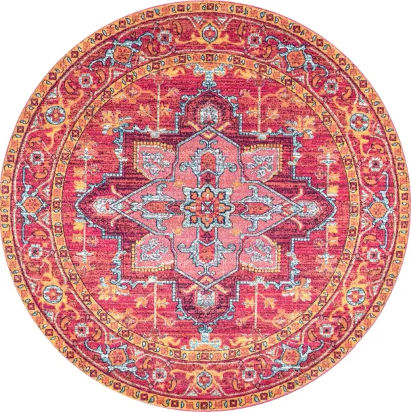 Katrina Blooming Rosette Rug