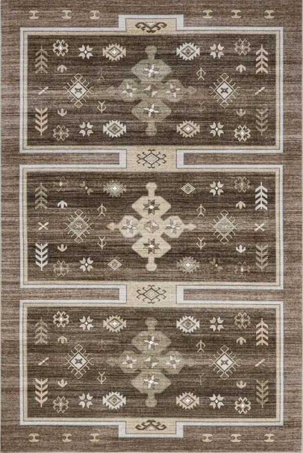 Briar Geometric Washable Rug