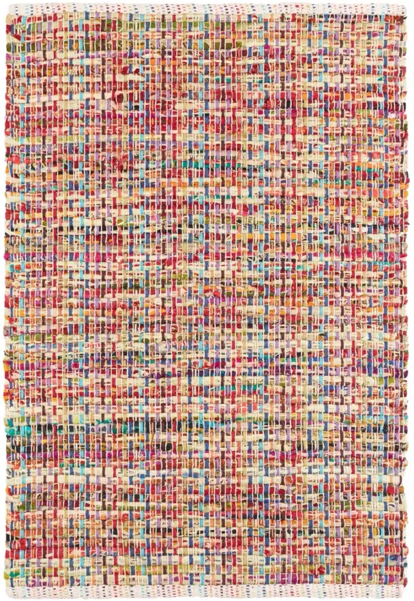 Vista Chindi Handwoven Cotton Rug