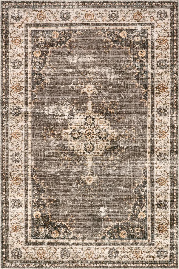 Rosewood Vintage Washable Rug