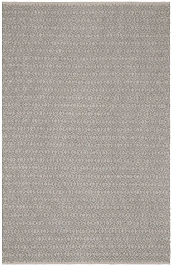 Optic Diamond Handwoven Cotton Rug