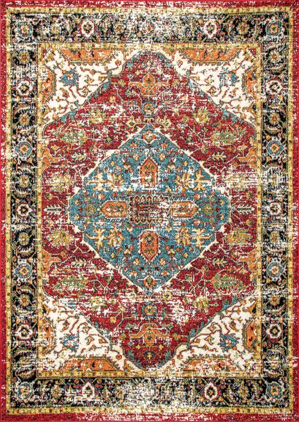 Olden Medallion Indoor/Outdoor Rug