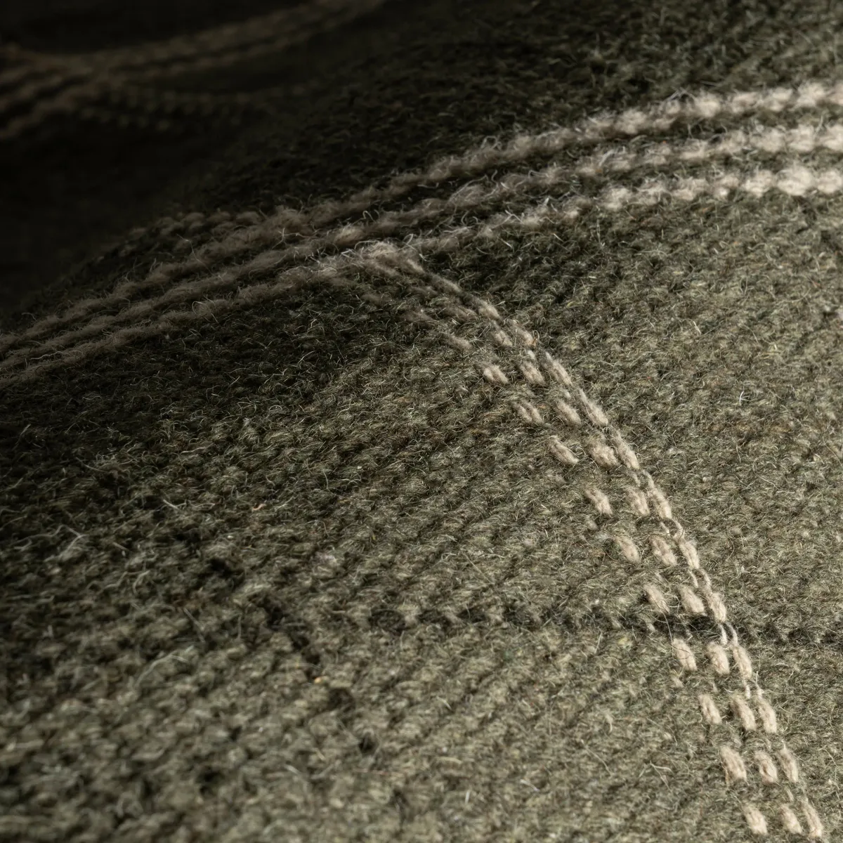 Downing Plaid Wool Rug by Nate Berkus