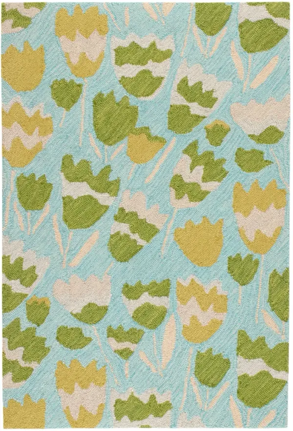 Zelie Hand Micro Hooked Wool Rug