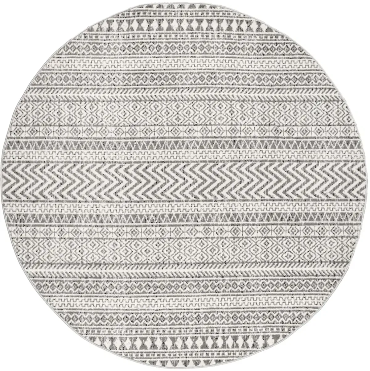 Devin Geometric Banded Rug