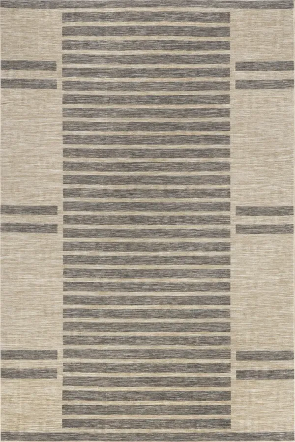 Jordan Blocked Stripes Indoor/Outdoor Rug