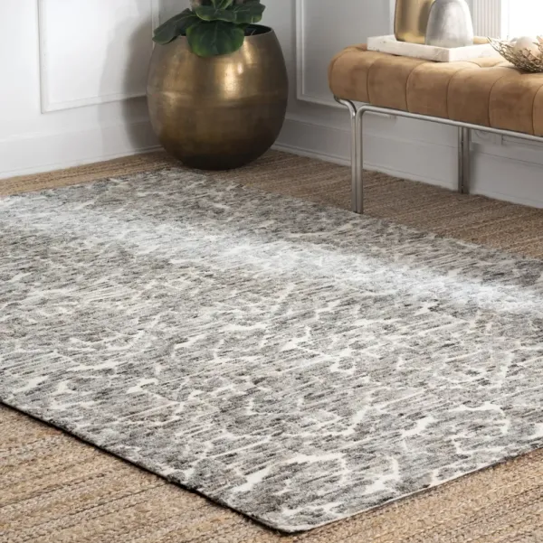 Carved Tribal Trellis Rug