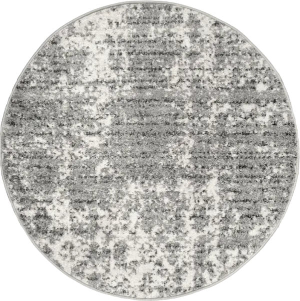 Ruby Distressed Mist Rug