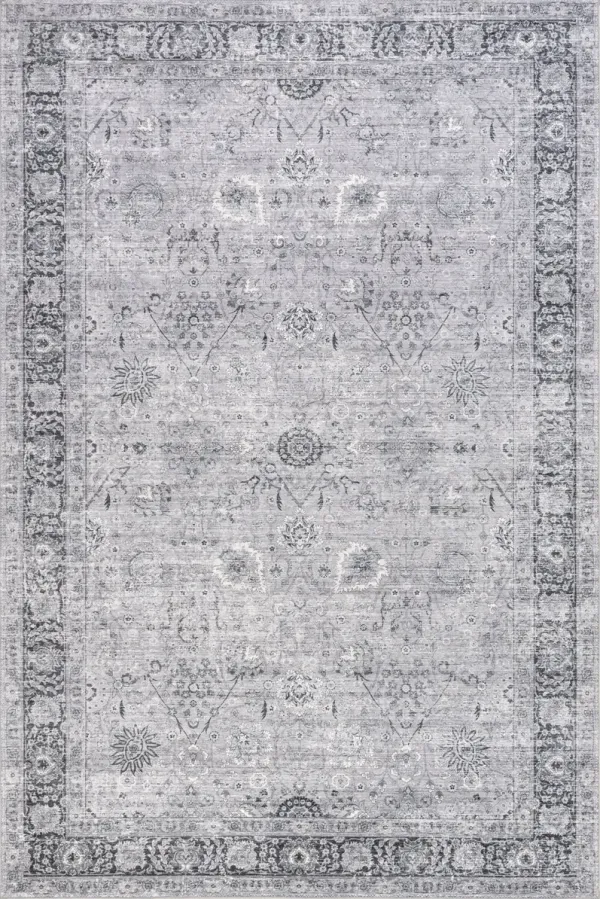 Bayberry Spill Proof Vintage Washable Rug