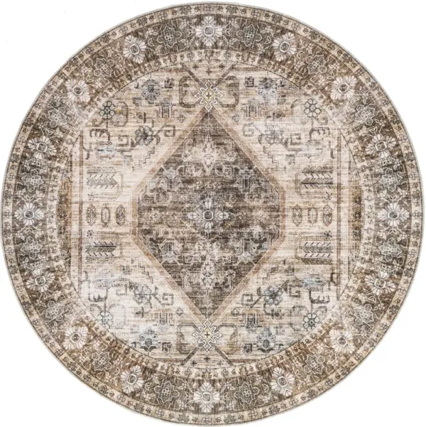 Zella Washable Vintage Rug