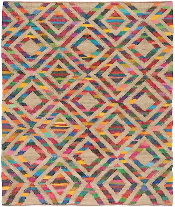 Tetra Chindi Handwoven Jute Rug