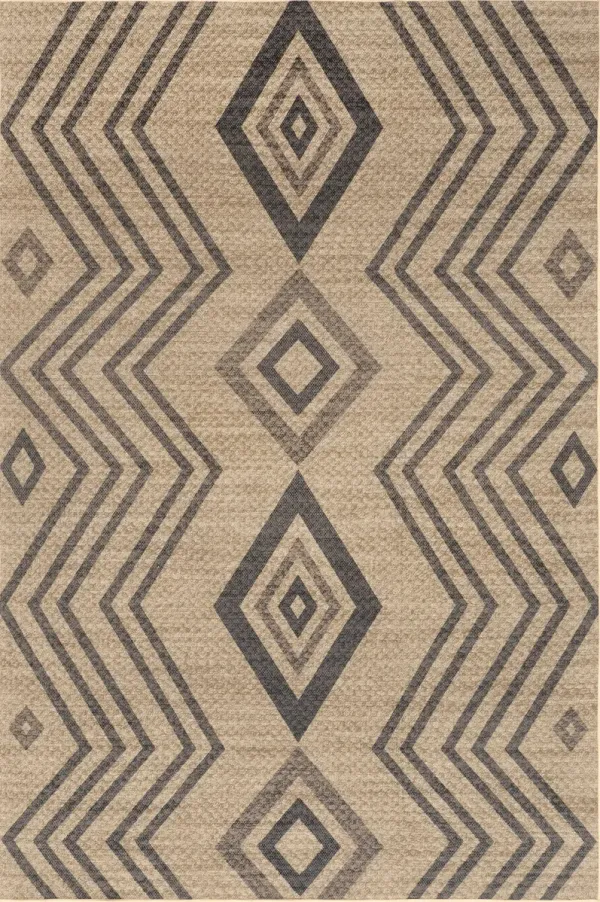 Milly Easy-Jute Washable Waves Rug