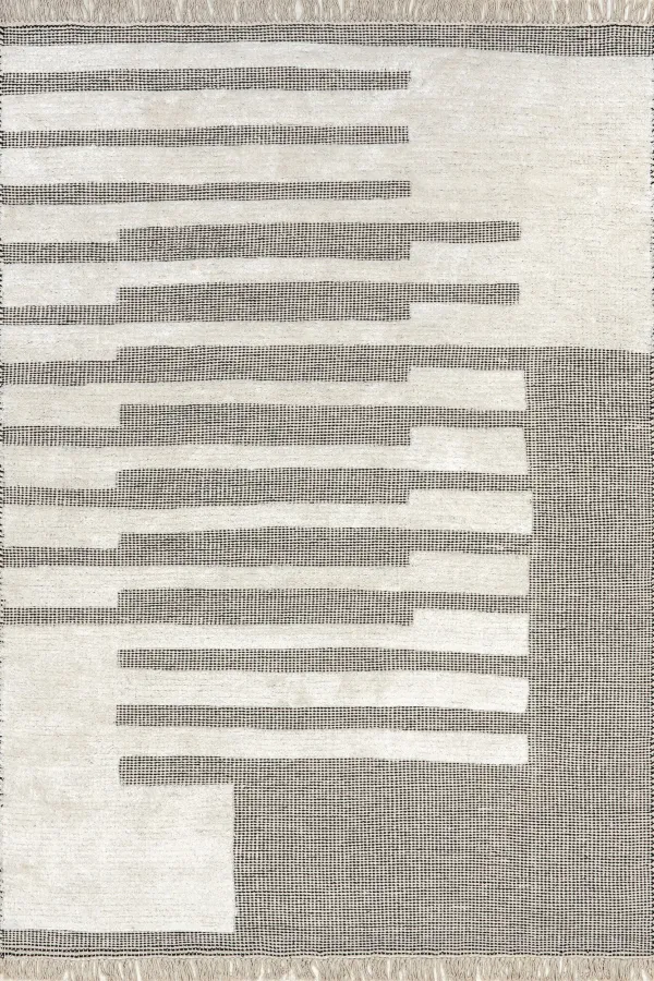 Hyperion Tasseled Cotton and Wool Rug