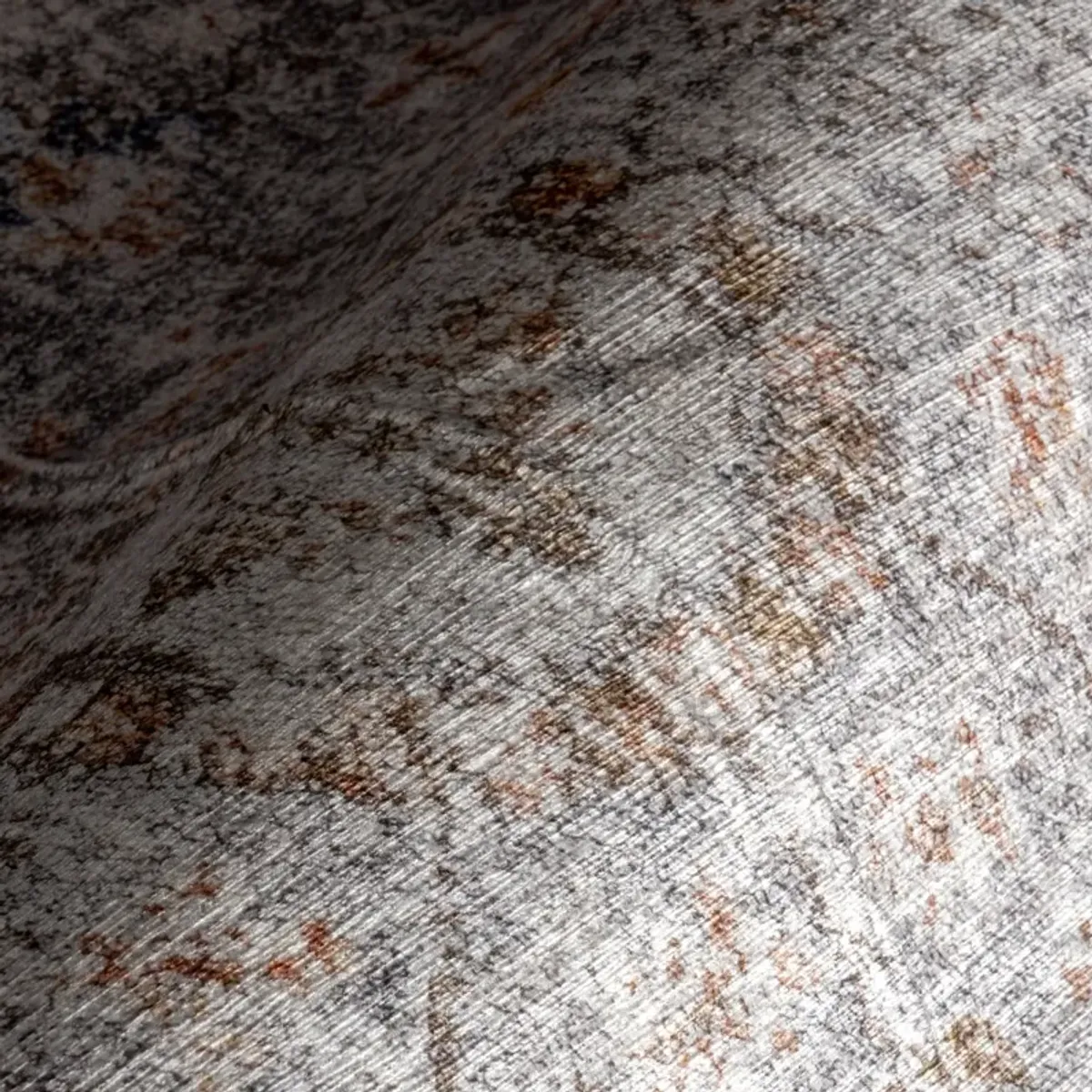 Vintage Medallion Spill Proof Washable Rug