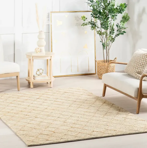 Tiles Handwoven Jute Rug