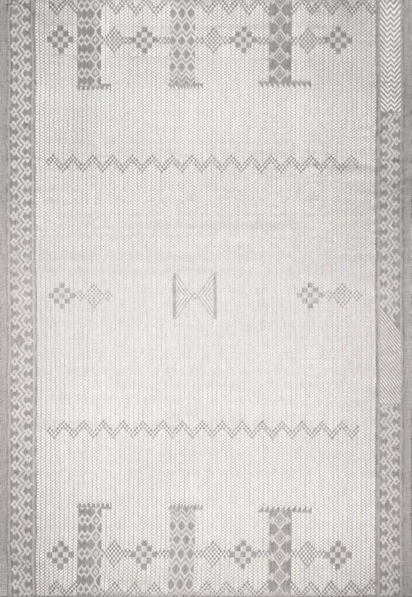 Tribal Indoor/Outdoor Flatweave Rug