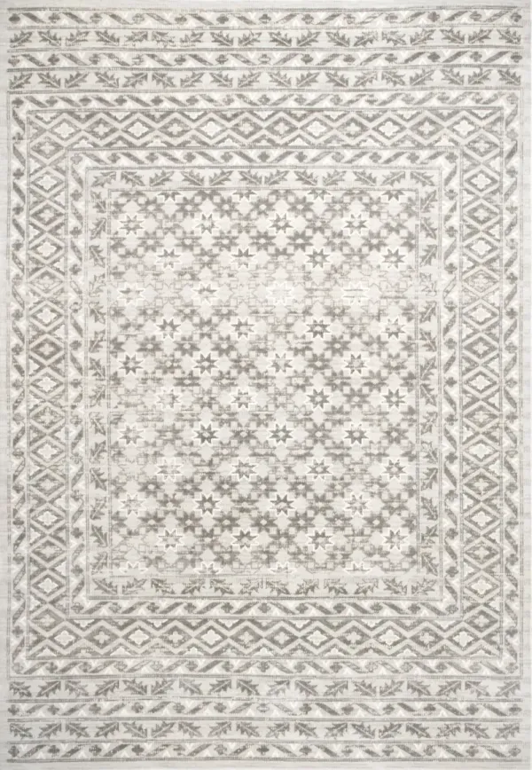 Bordered Seasonal Trellis Rug