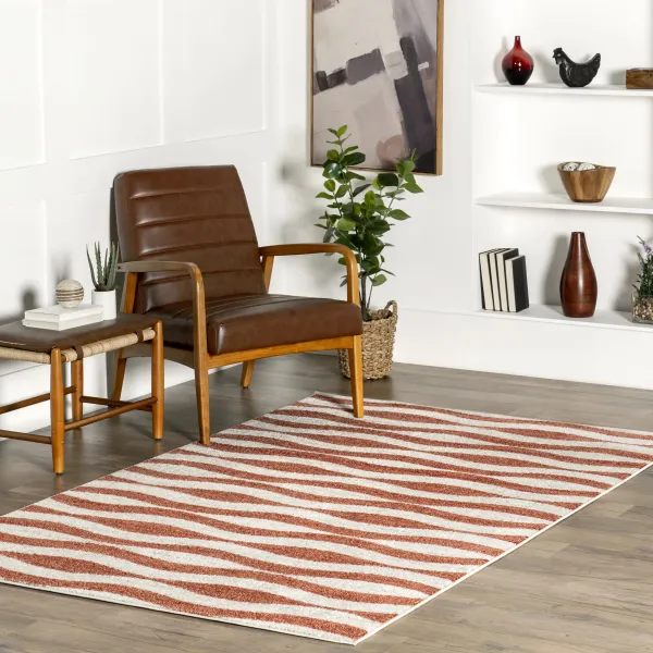 Geometric Waves Rug