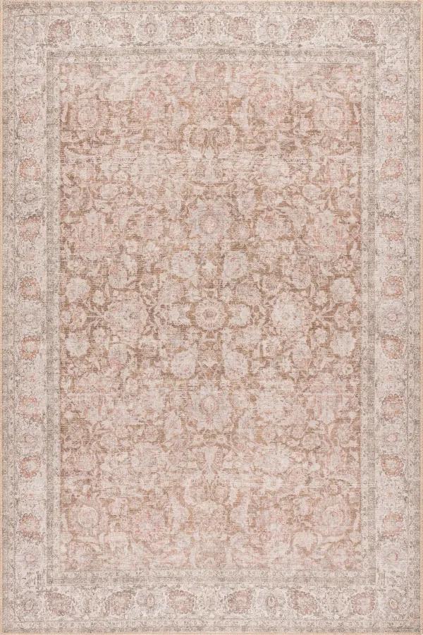 Clinton Antiqued Jute-Blend Rug