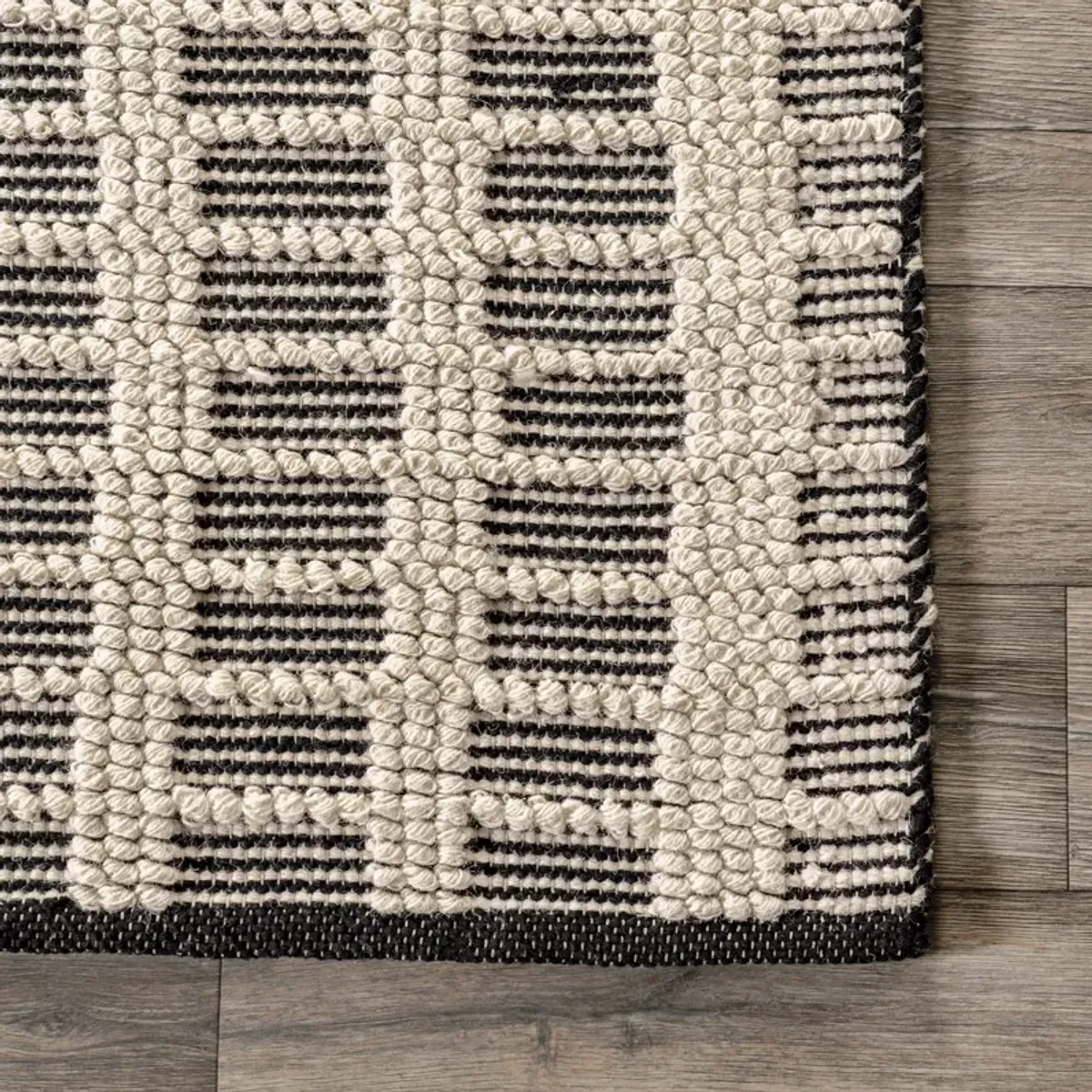 Parker Check Textured Rug