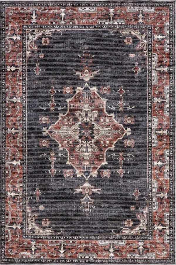 Wild Orchid Washable Rug