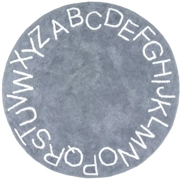 Alphabet Nursery Washable Rug
