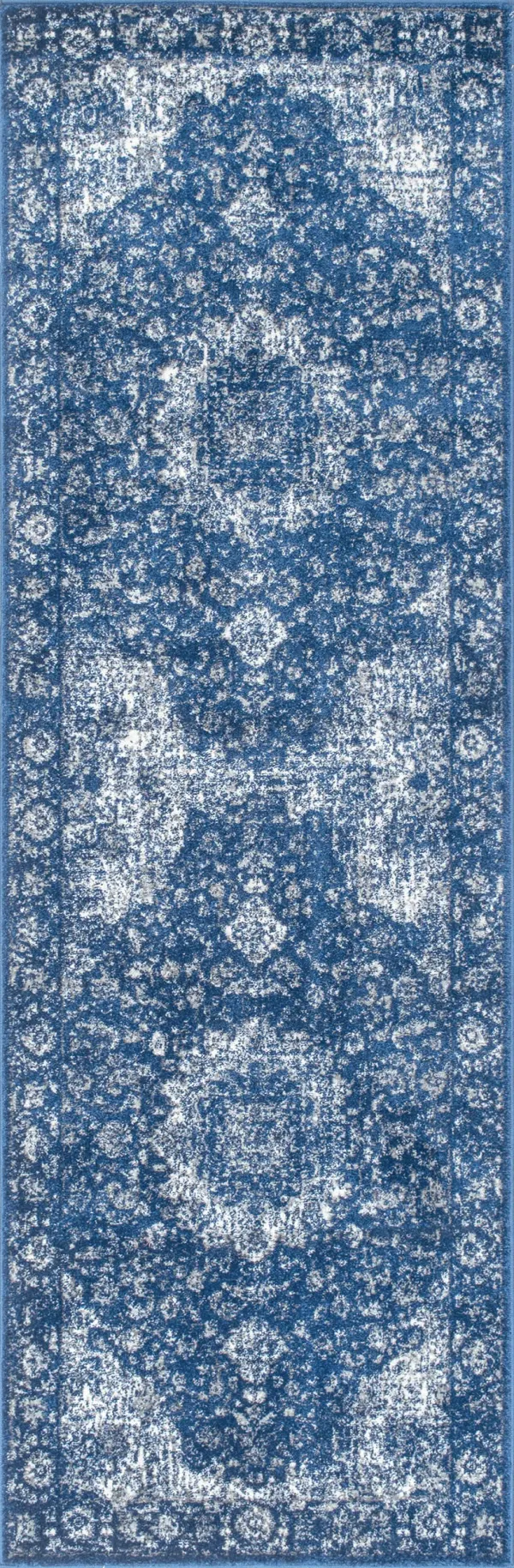 Distressed Persian Rug