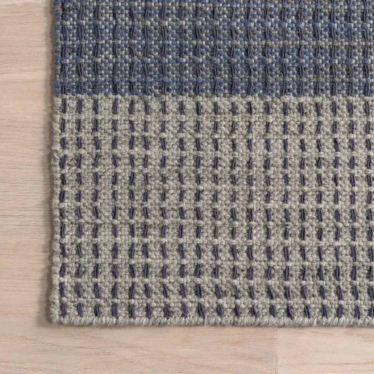 Portland Plaid Wool Rug