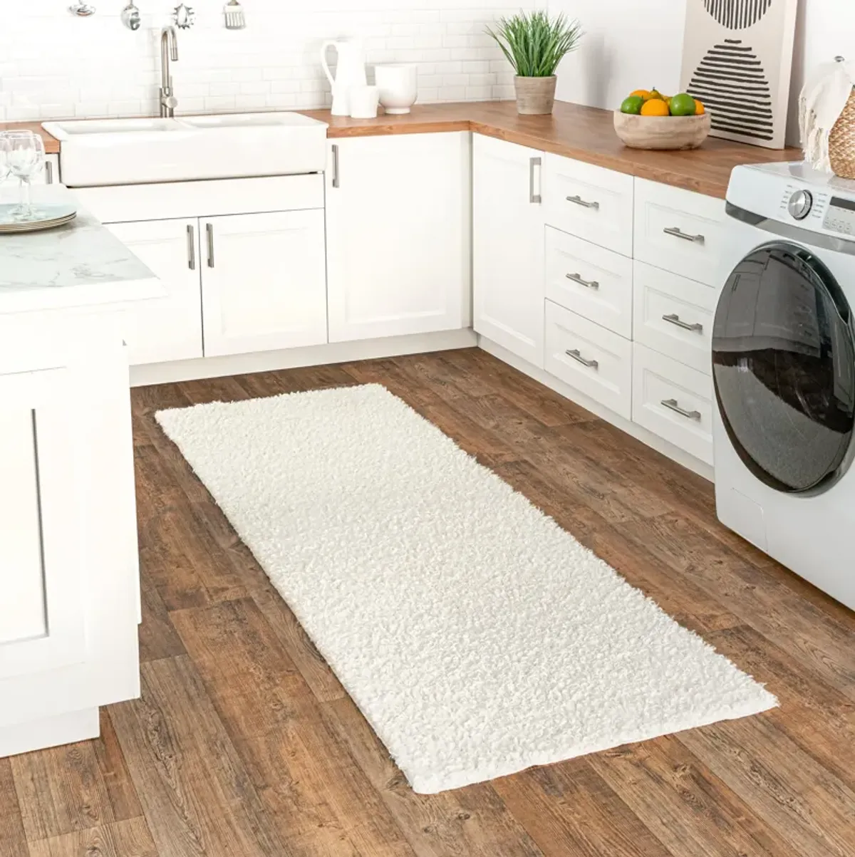 Luna Washable Shag Rug