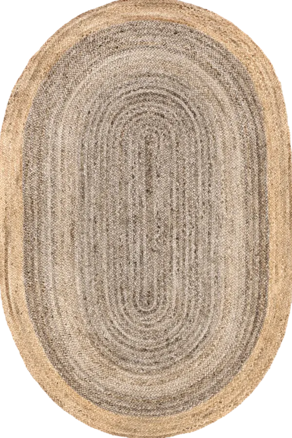 Jute Simple Border Rug