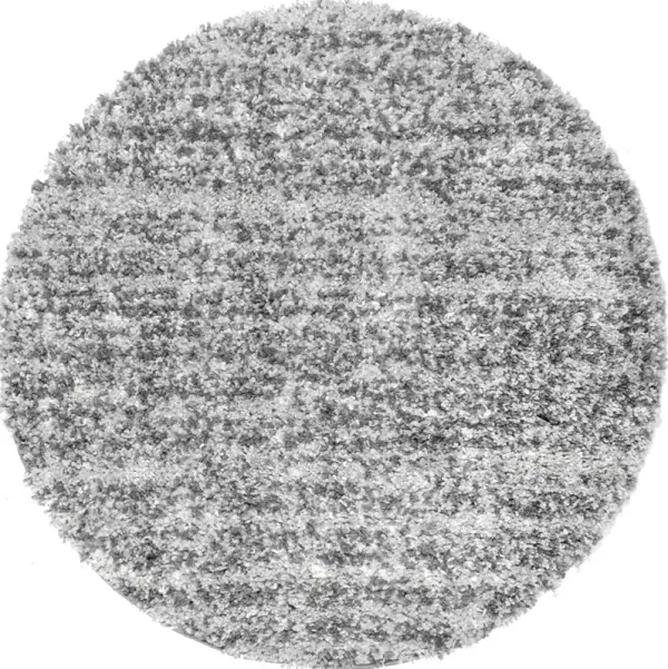 Shaded Shag With Tassels Rug