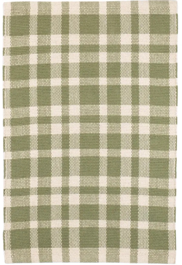 Tattersall Handwoven Cotton Rug