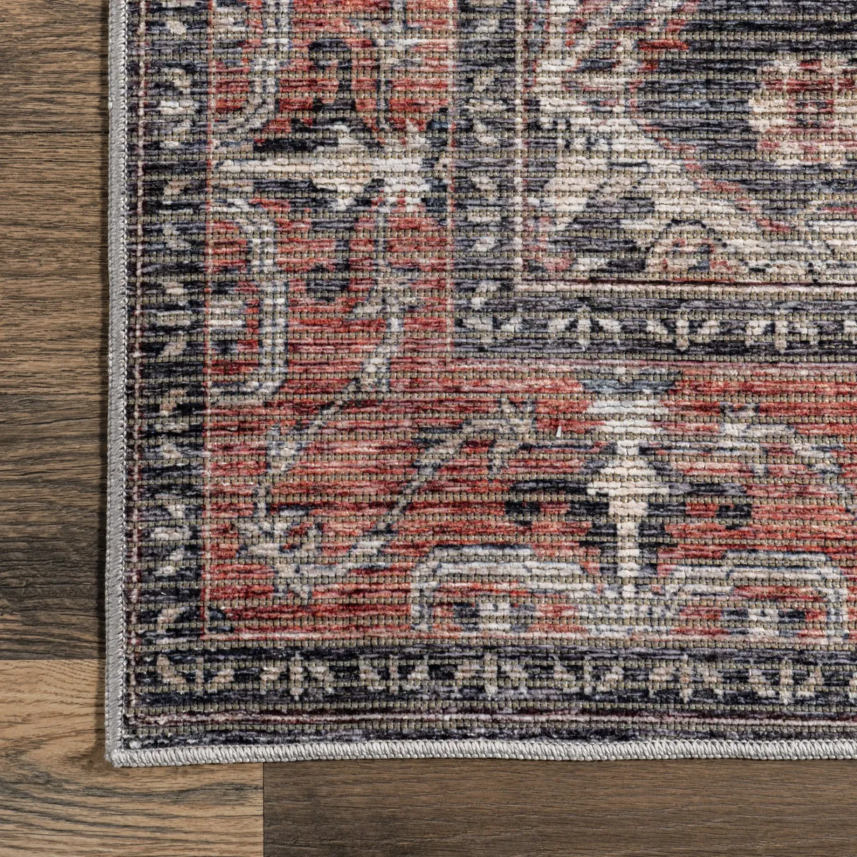 Wild Orchid Washable Rug