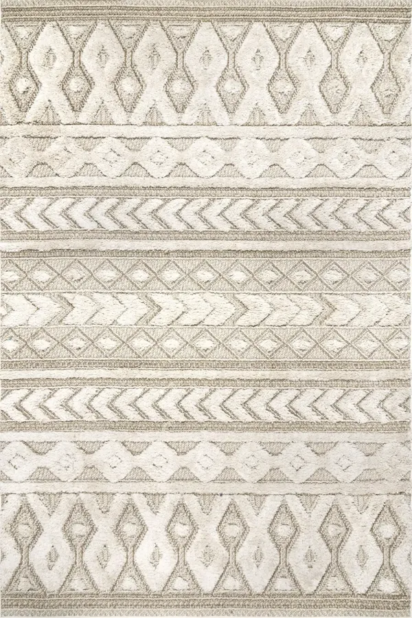 Gracy Textured Geometric Rug