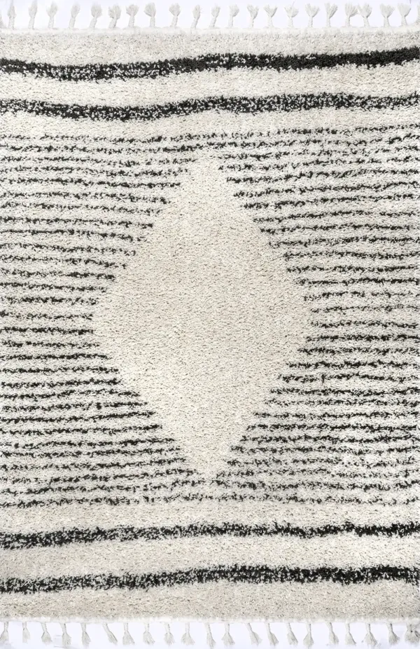 Striped Diamond Rug