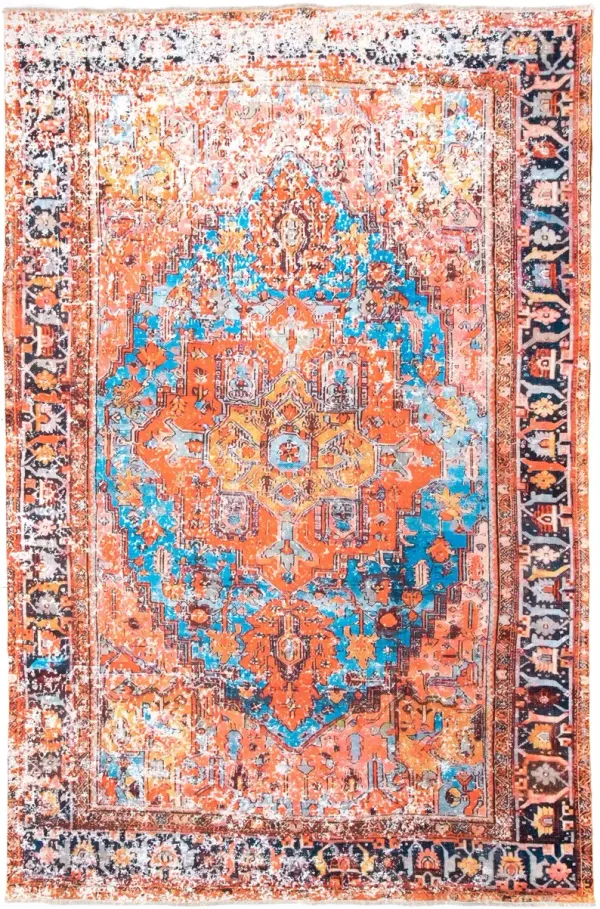 Timeworn Medallion Rug