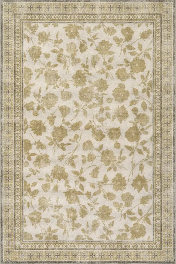 Botanica Hand-Tufted Botanical Wool-Blend Rug